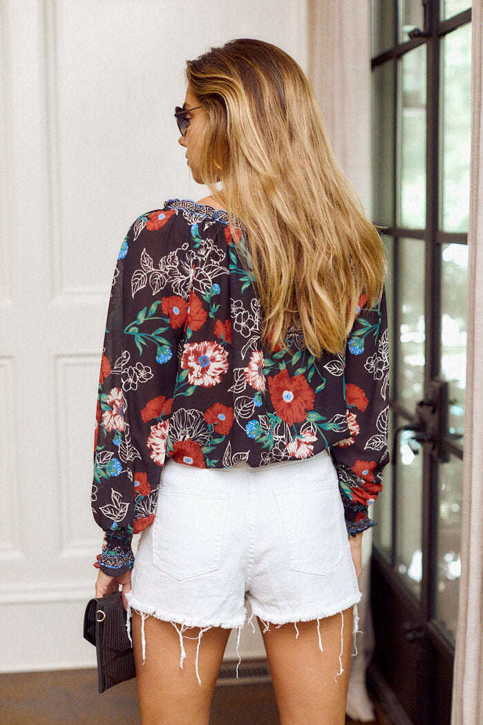 Isla Floral Blouse - fab'rik