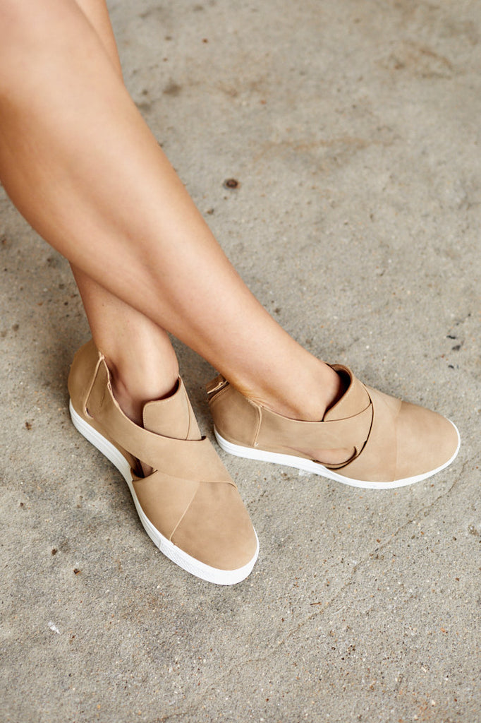 Melody Cut Out Sneaker Wedge - fab'rik