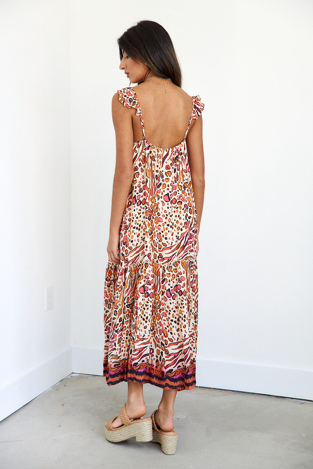 Bea Tiered Maxi Dress - fab'rik