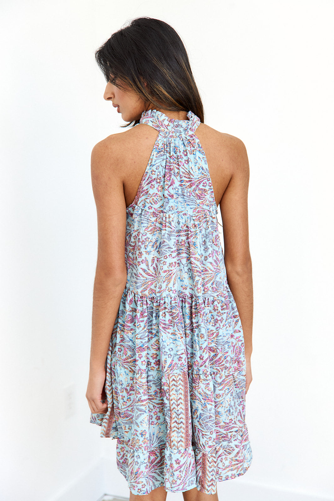 Heidi Floral Mini Dress - fab'rik