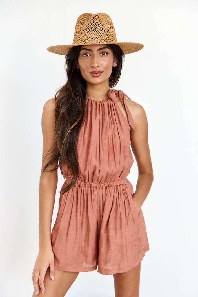 SALE- Eloise Straw Sun Hat - fab'rik