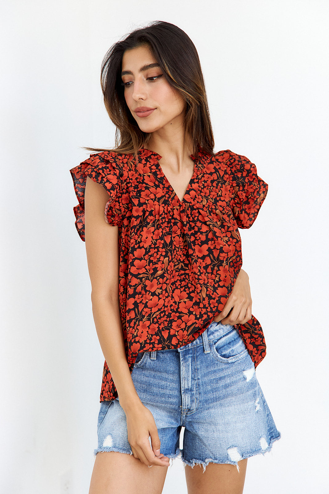 Tessa Mom Denim Shorts - fab'rik