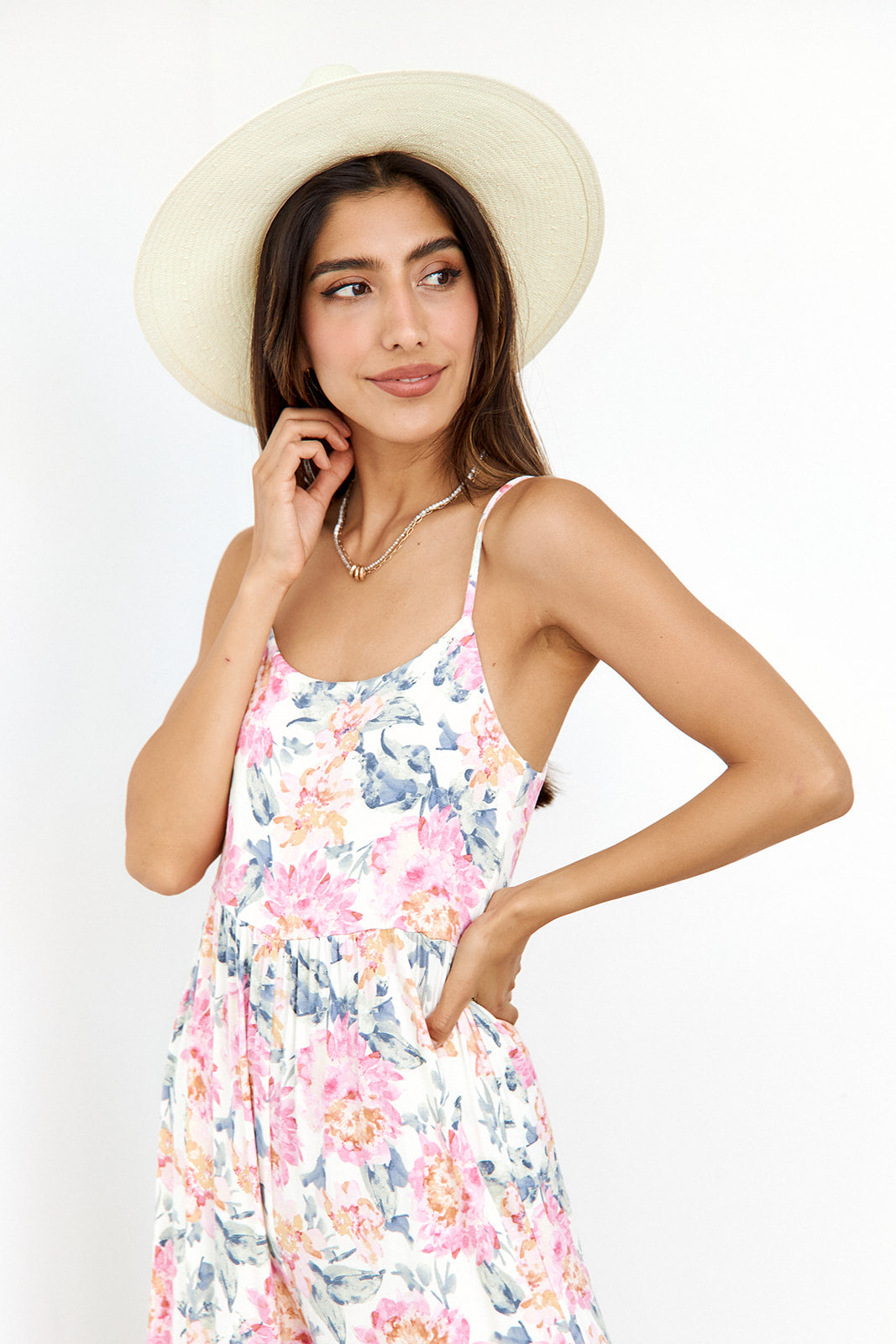 Z-Supply Jemma Washed Floral Jumpsuit - fab'rik