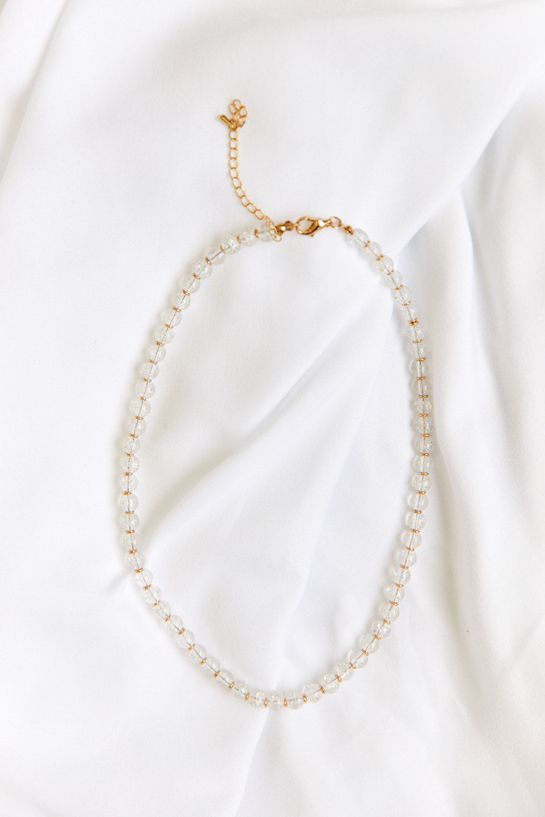 Jaide Glass Beaded Choker - fab'rik