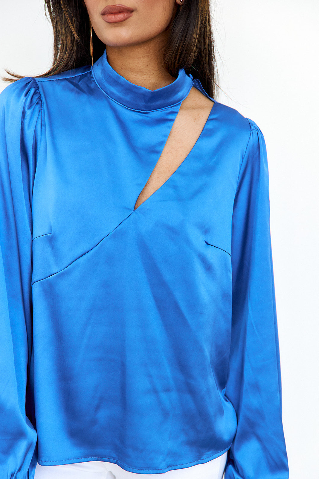 Joelle Cut Out Blouse - fab'rik