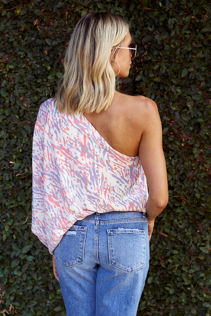 Ansel One Shoulder Top - fab'rik