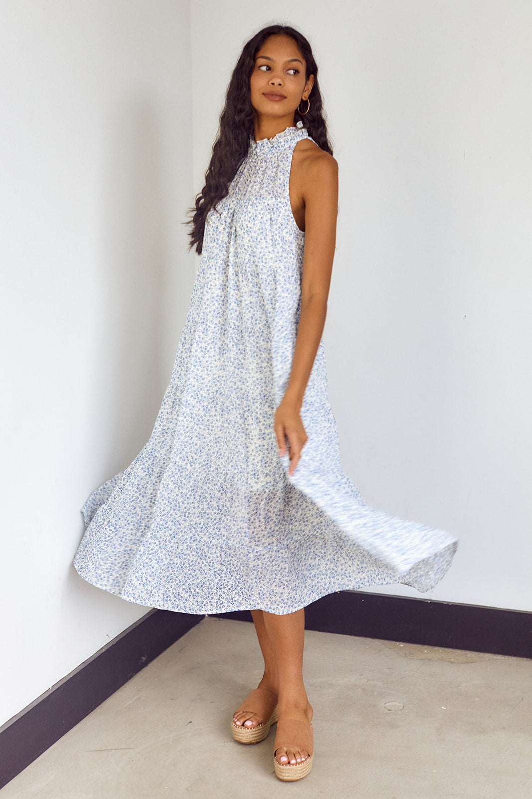 SALE - Celia Tiered Maxi Dress - fab'rik