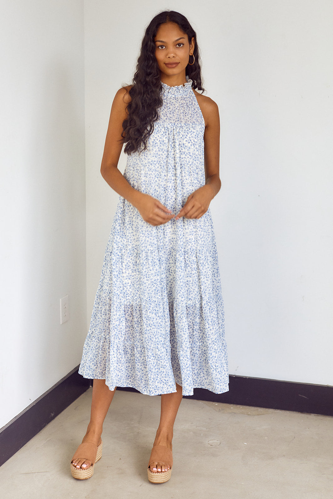 SALE - Celia Tiered Maxi Dress - fab'rik