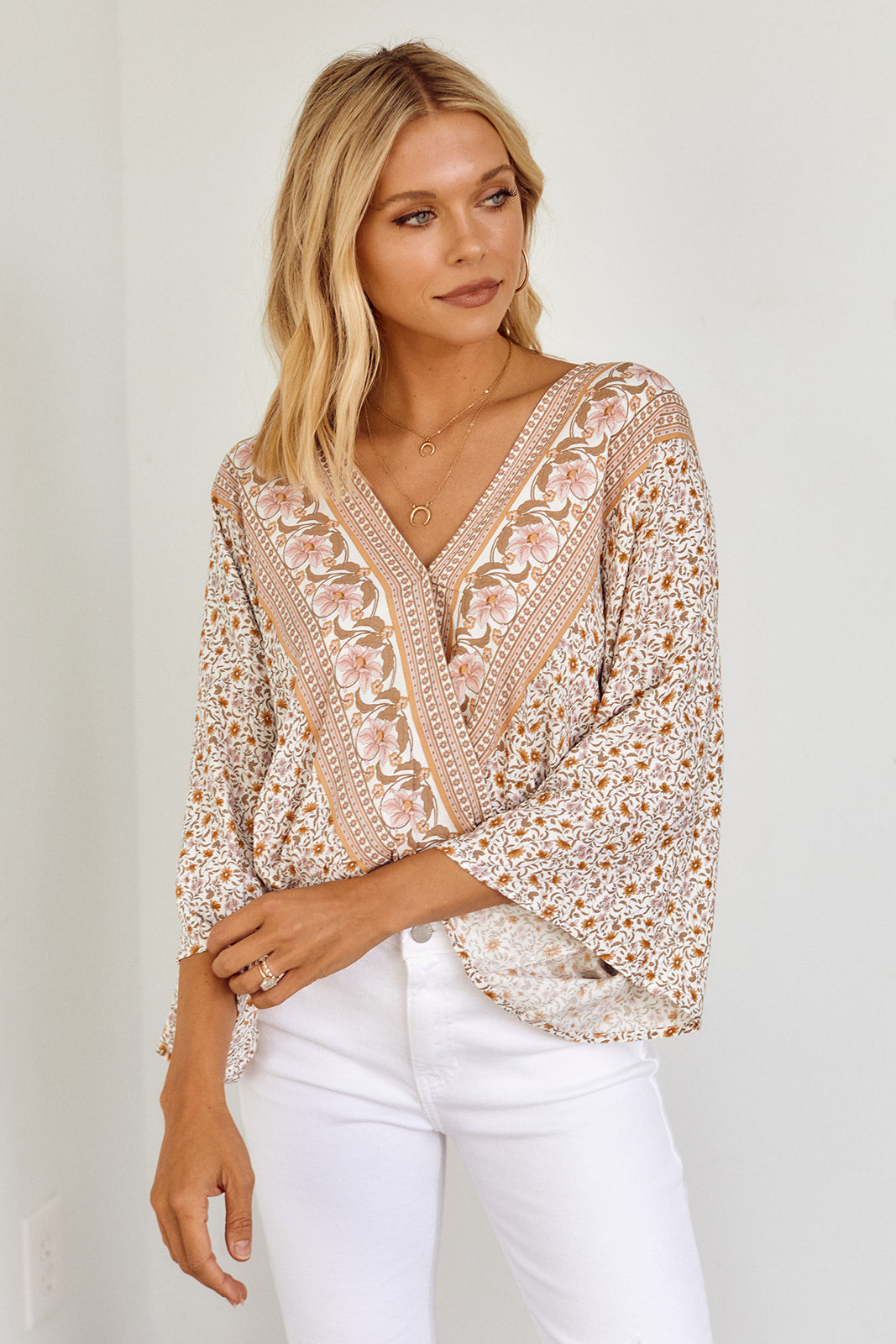SALE - Rockie Kimono Sleeve Bodysuit - fab'rik
