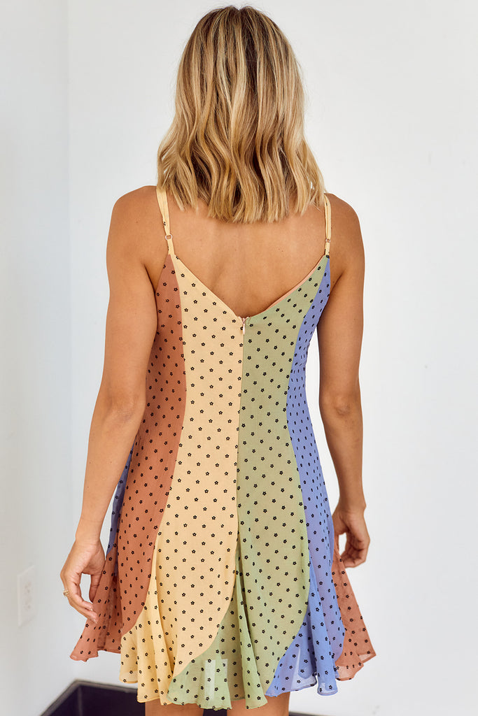 SALE - Santorini Polka Dot Dress - fab'rik