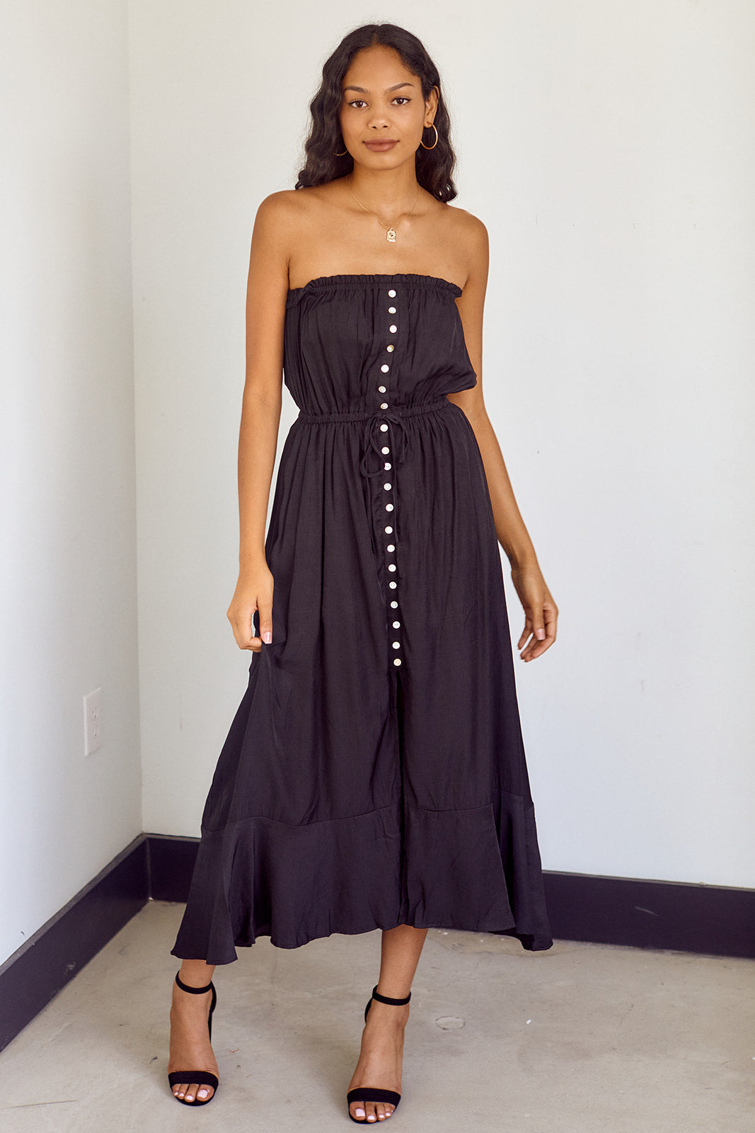 SALE - Kerlie Sleeveless Maxi Dress - fab'rik