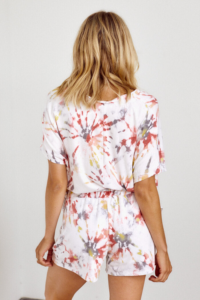SALE - Maribel Tie Dye Drawstring Short - fab'rik