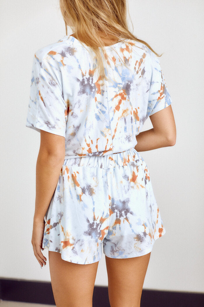 SALE - Maribel Tie Dye Drawstring Short - fab'rik