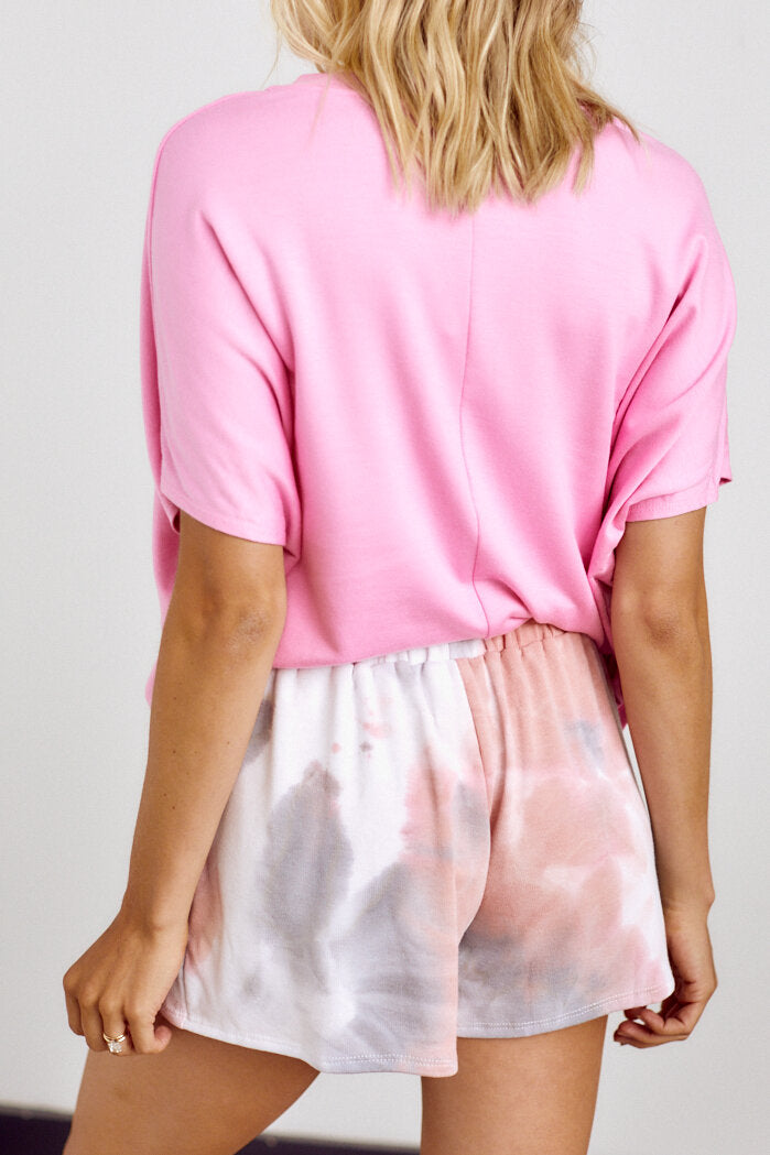 SALE - Maribel Tie Dye Drawstring Short - fab'rik