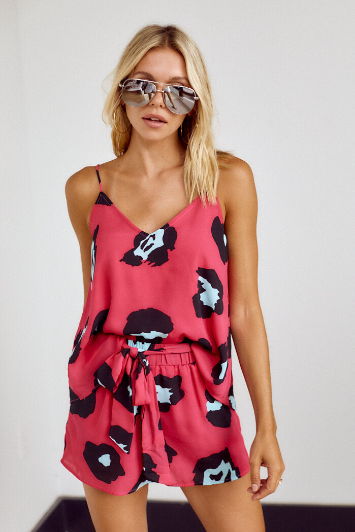 SALE - Mesa Animal Print Tank - fab'rik