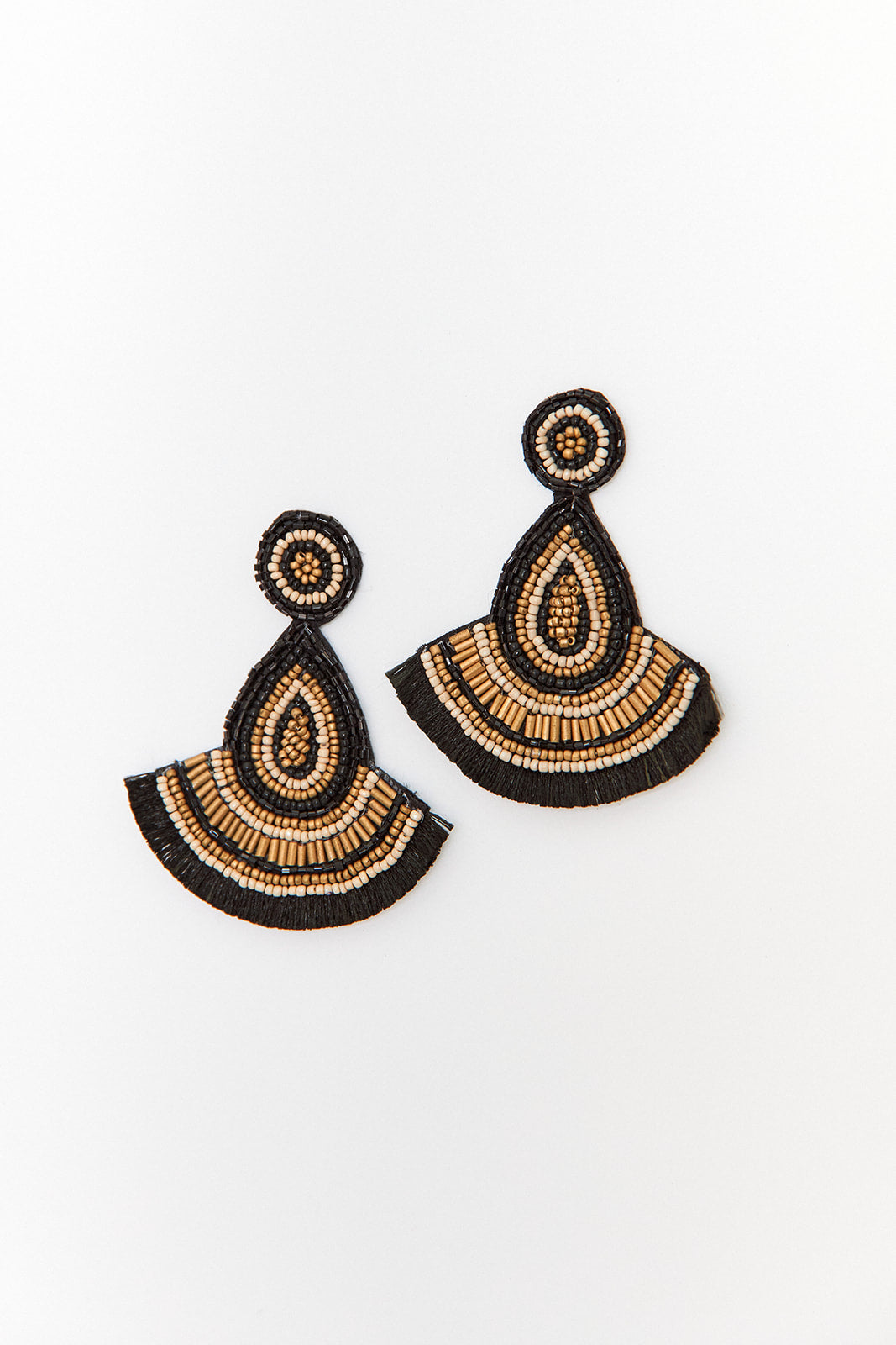 Marleigh Fan Tassel Earrings - fab'rik