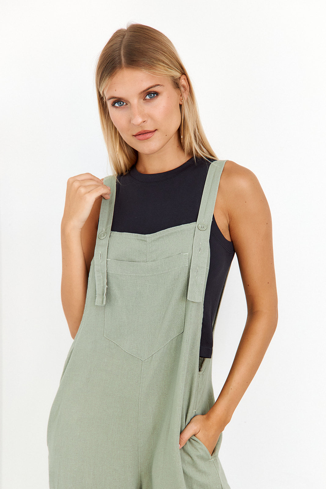 Layton Denim Overall Jumpsuit - fab'rik