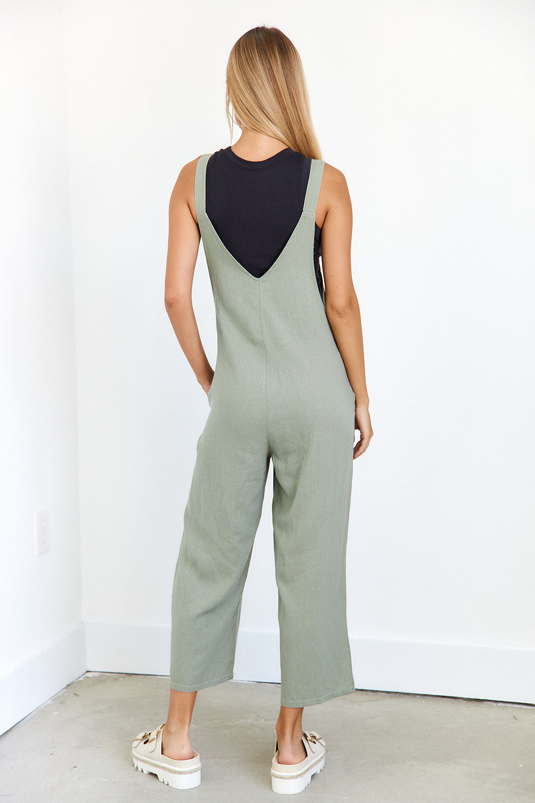Layton Denim Overall Jumpsuit - fab'rik