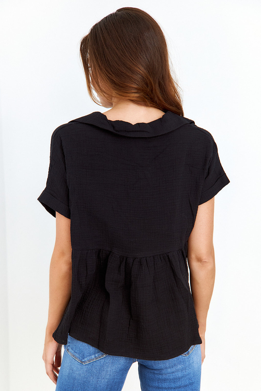 Silva Collared Blouse - fab'rik