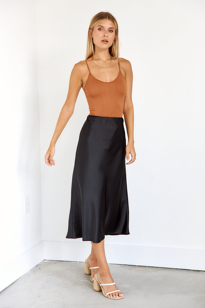 Kori Slip Midi Skirt - fab'rik