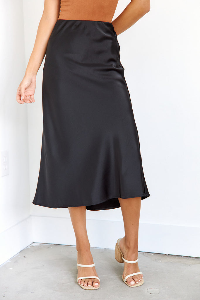 Kori Slip Midi Skirt - fab'rik