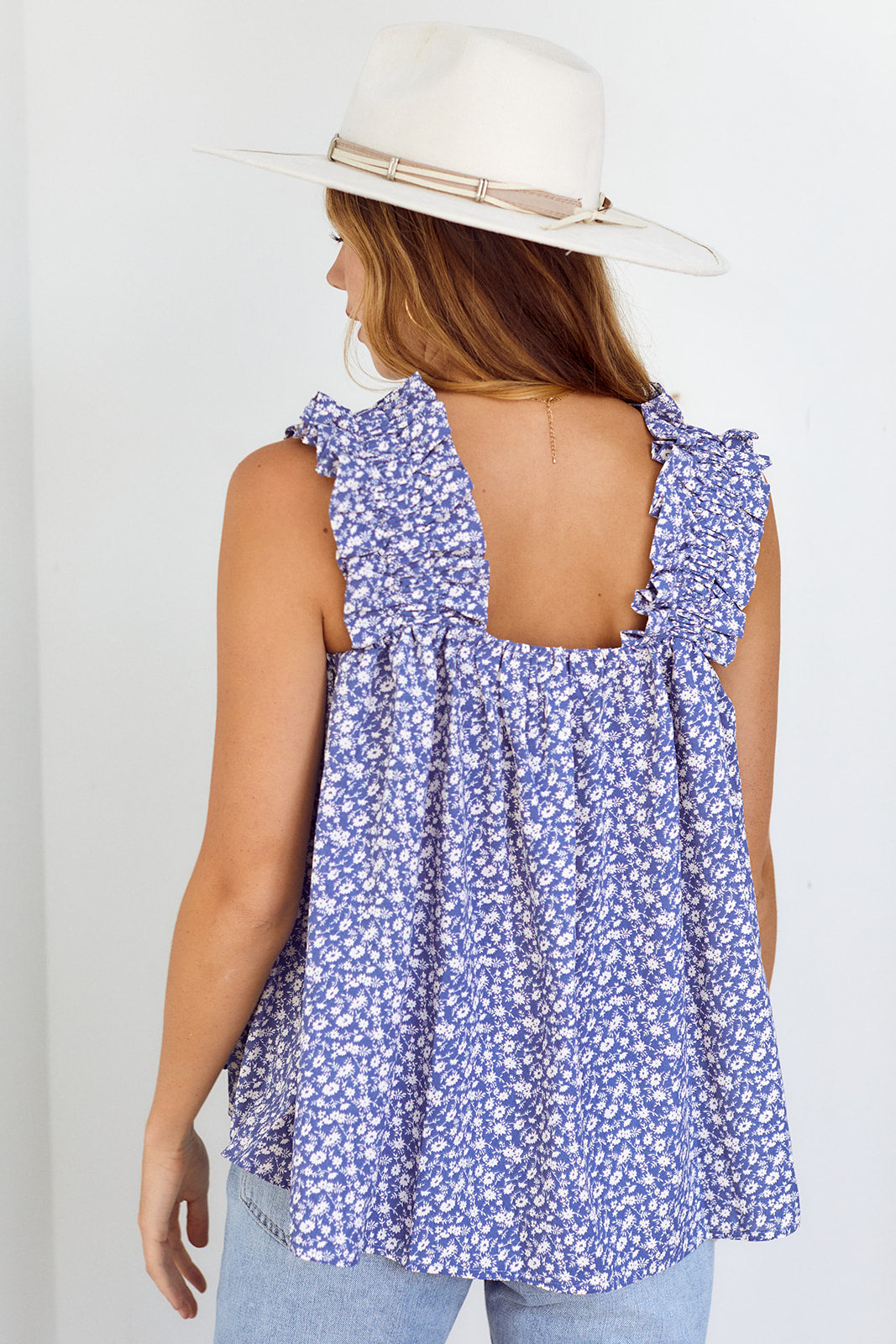 SALE - Frisco Ruffled Detail Blouse - fab'rik
