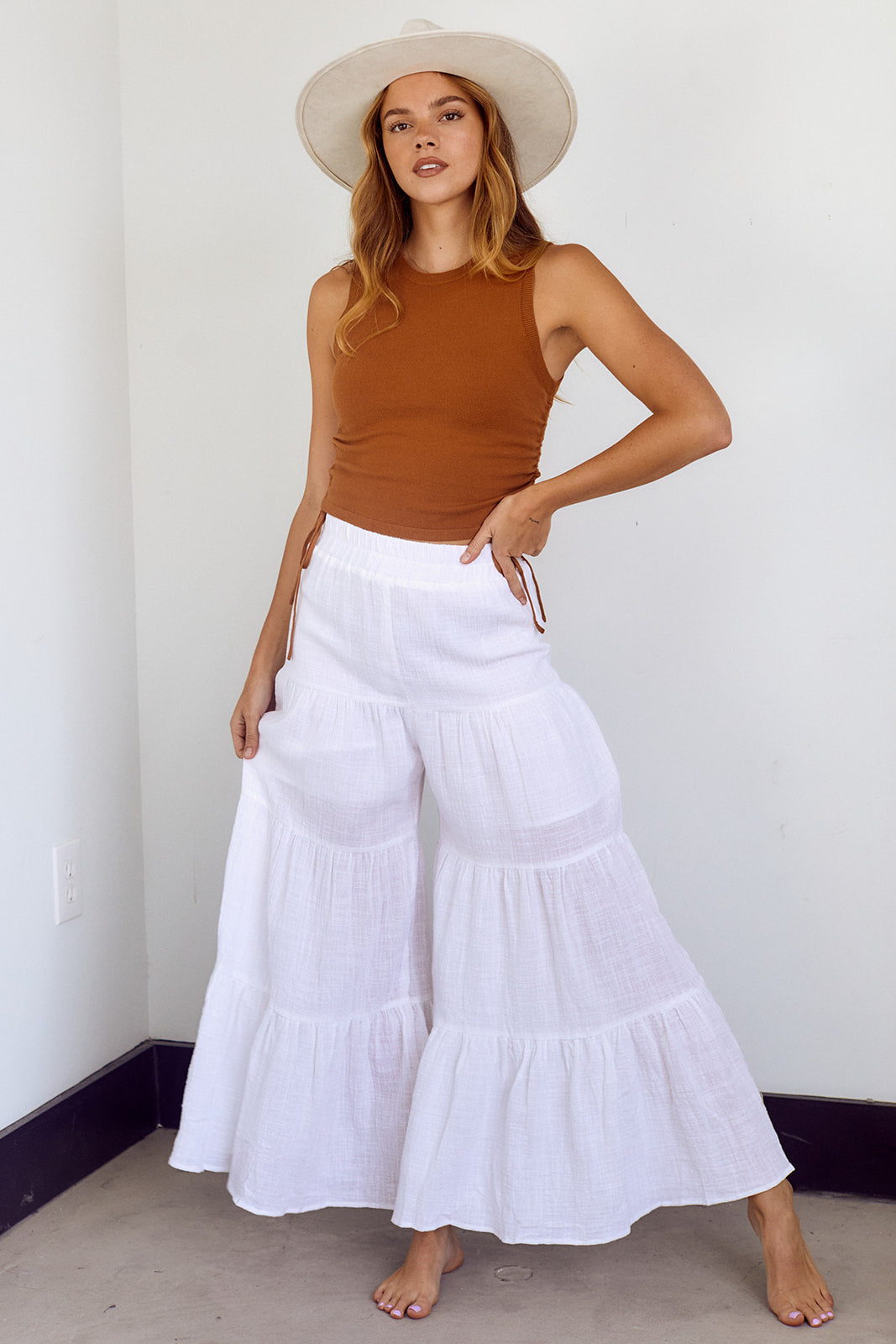 SALE - Mireya Tiered Pants - fab'rik