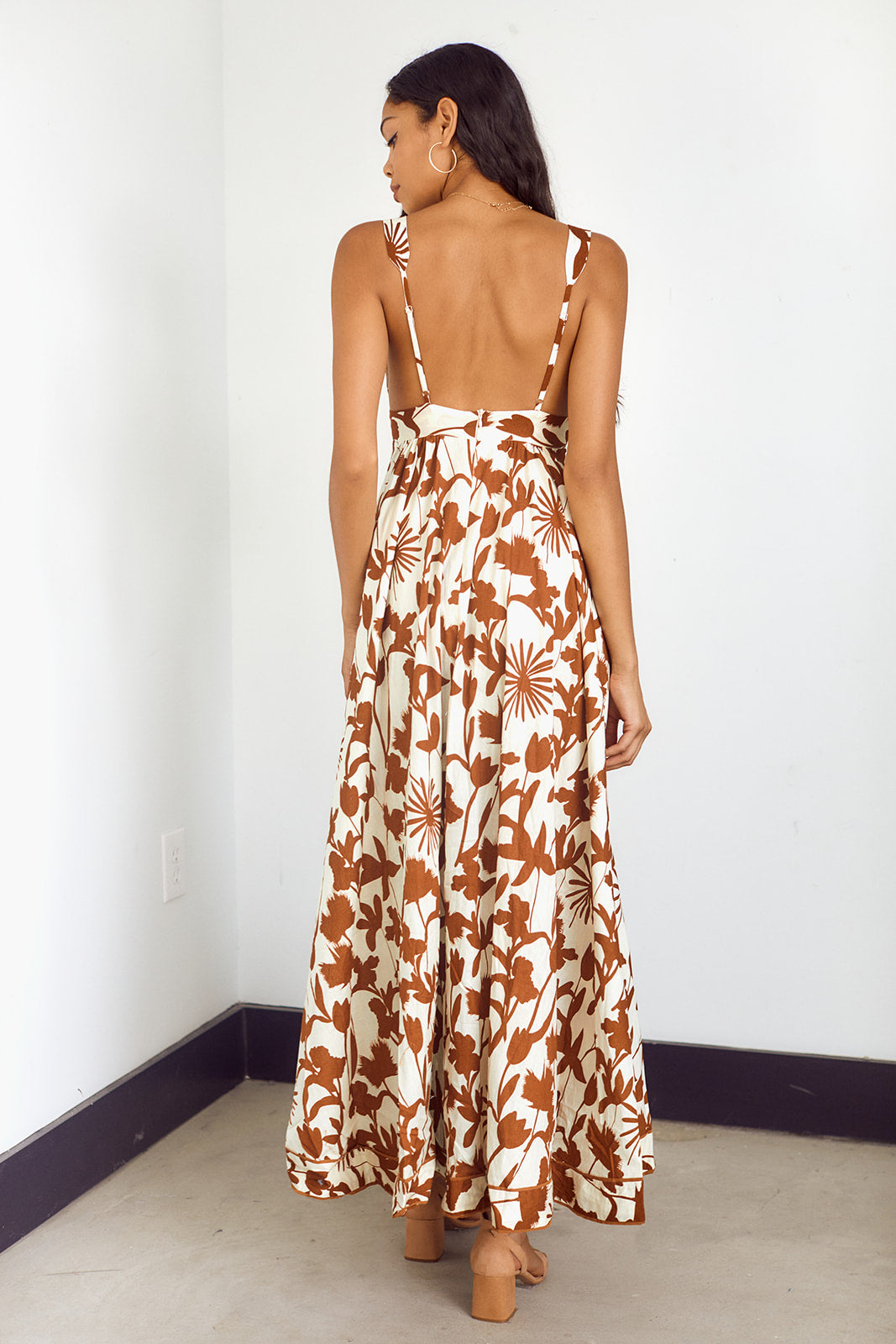 Kimber Floral Maxi Dress - fab'rik