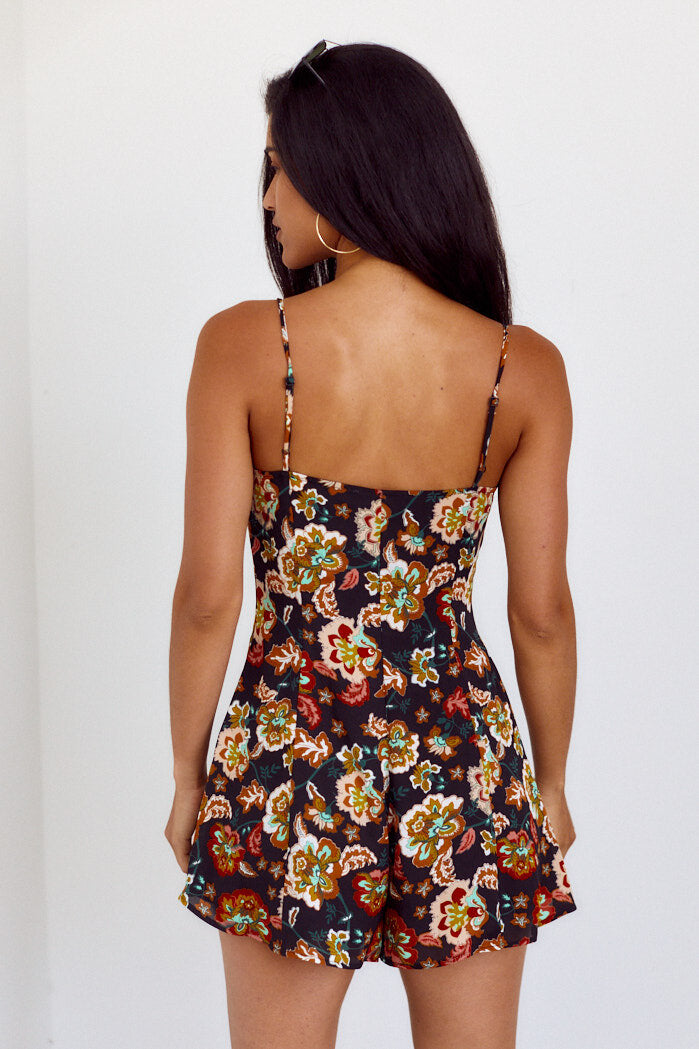SALE - Adler Printed Romper - fab'rik
