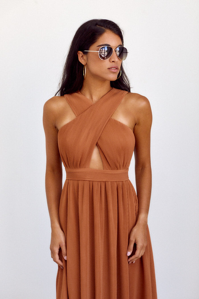 SALE - Isla Cutout Midi Dress - fab'rik