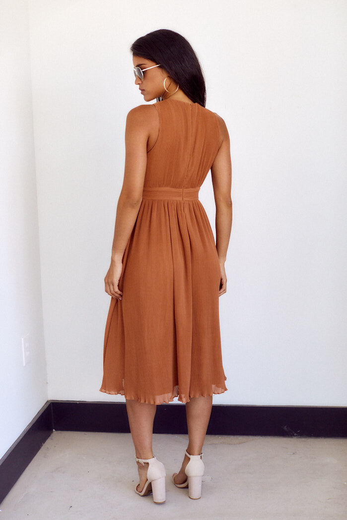 SALE - Isla Cutout Midi Dress - fab'rik