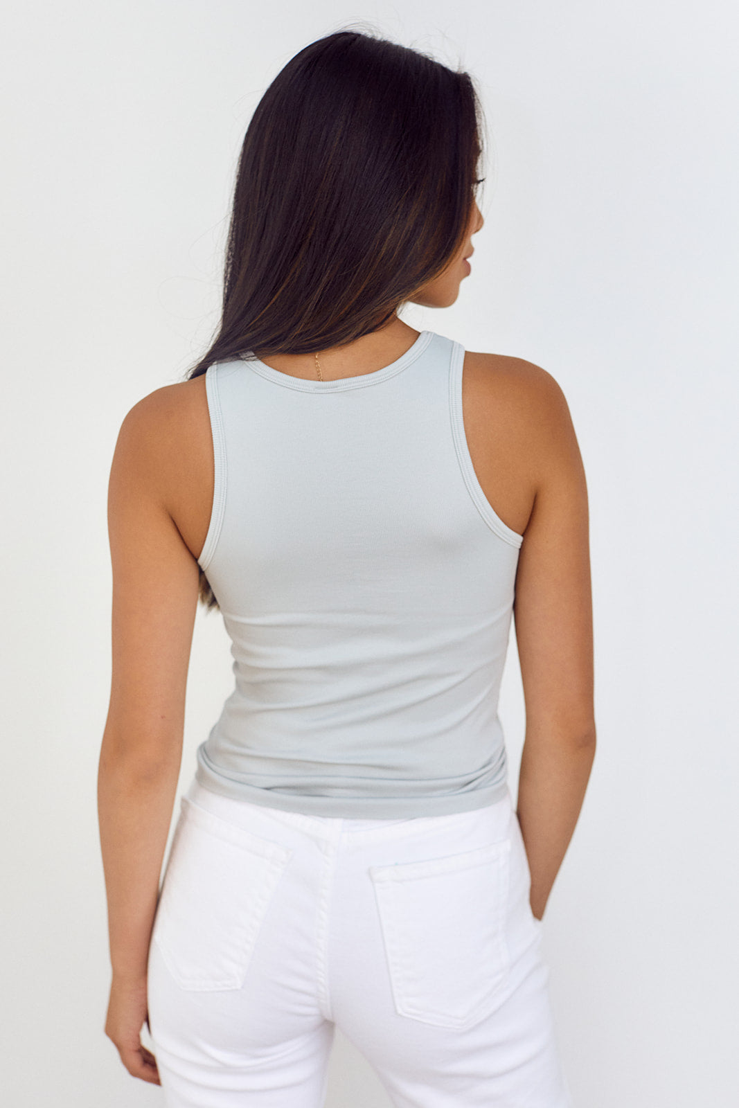 Olivia High Neck Tank - fab'rik