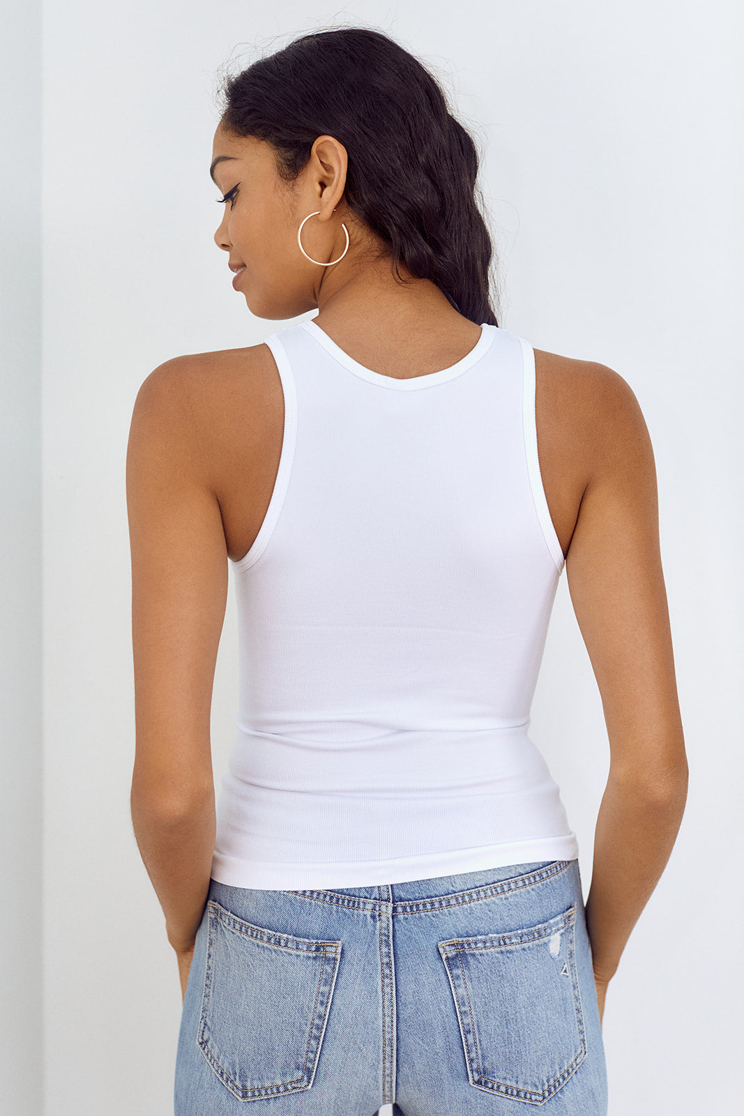 Olivia High Neck Tank - fab'rik