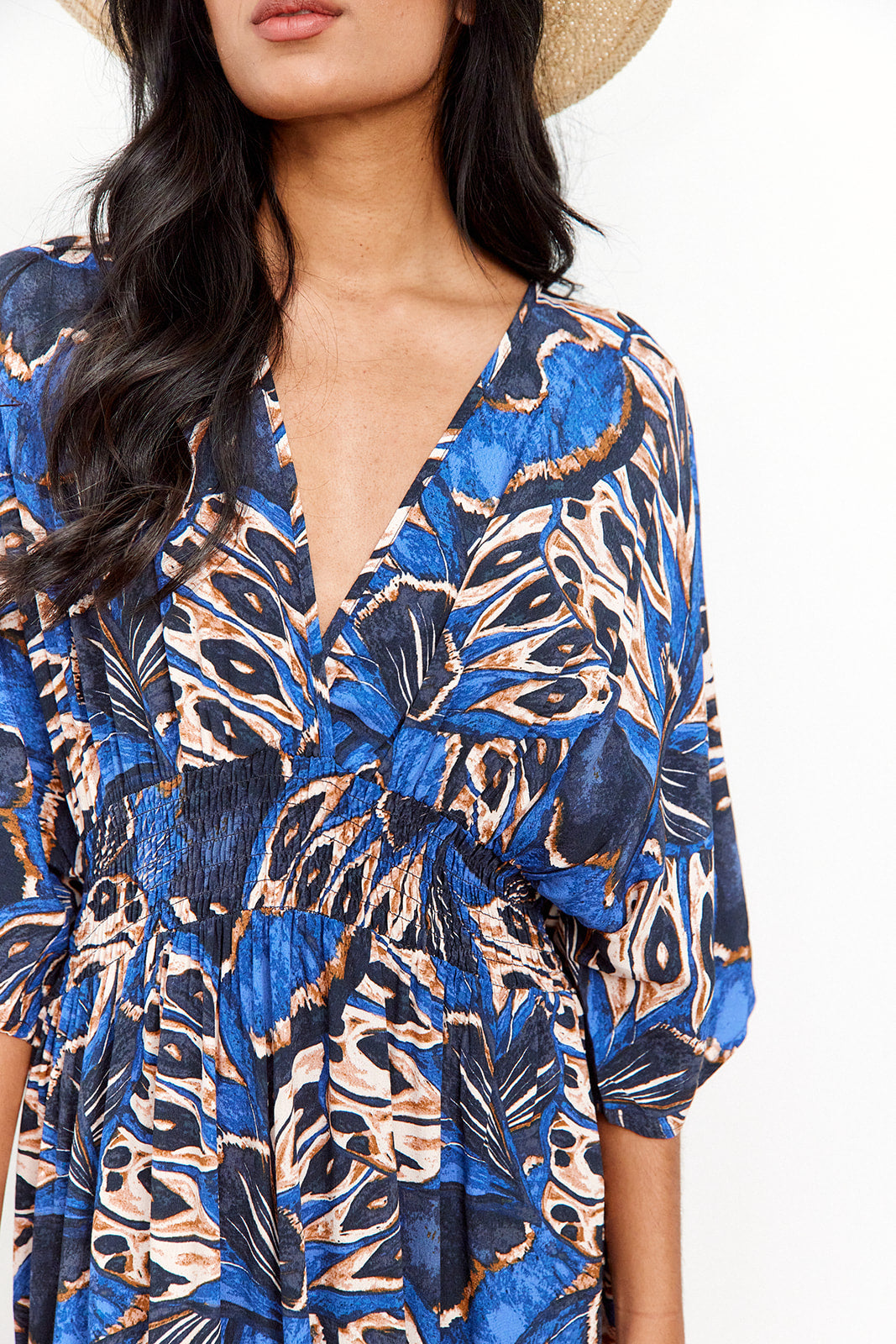 Fawn V Neck Maxi Dress - fab'rik