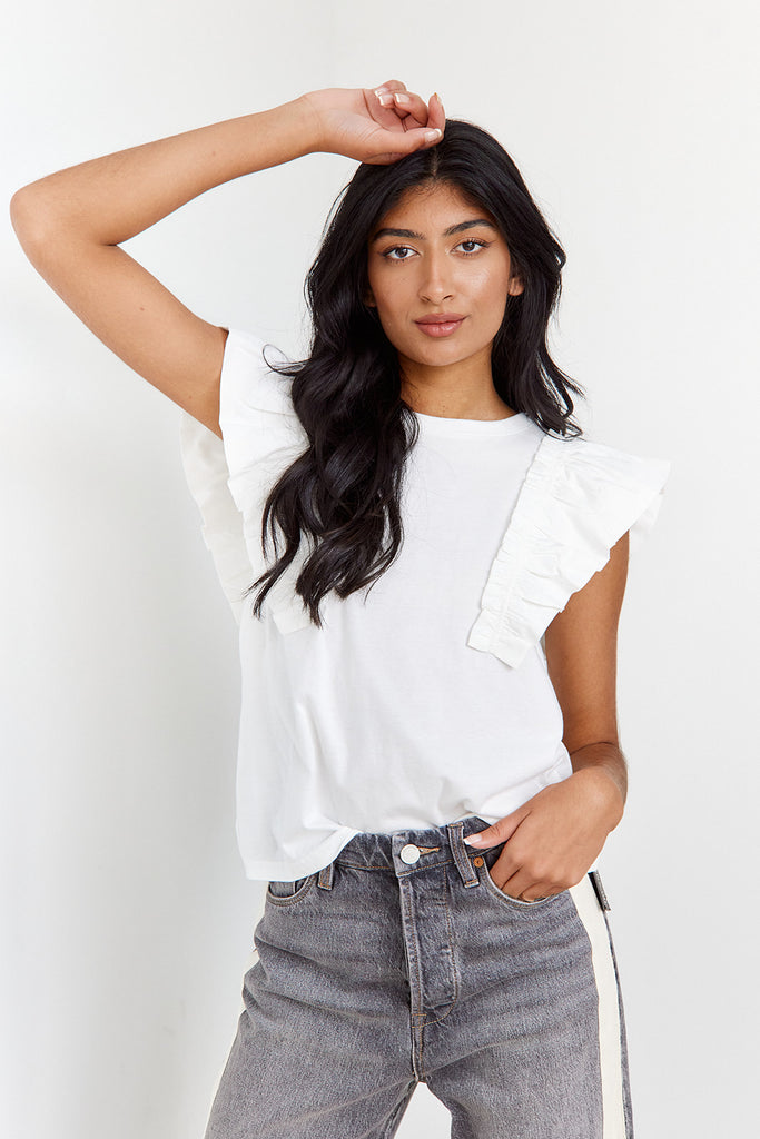 Harley Ruffle Tee - fab'rik