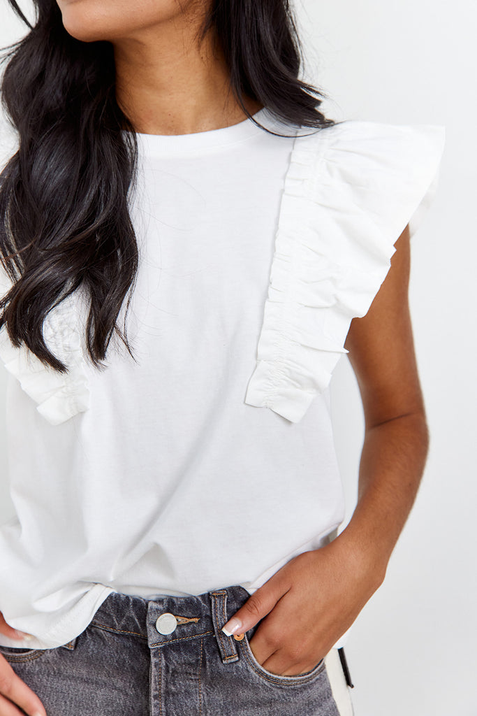Harley Ruffle Tee - fab'rik