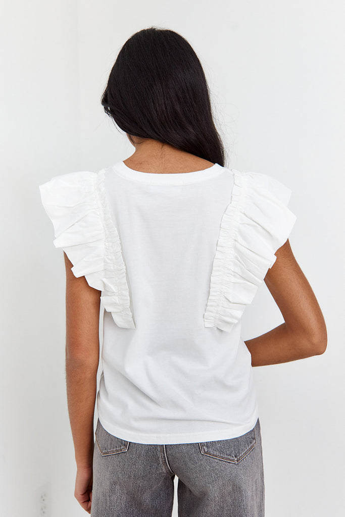 Harley Ruffle Tee - fab'rik