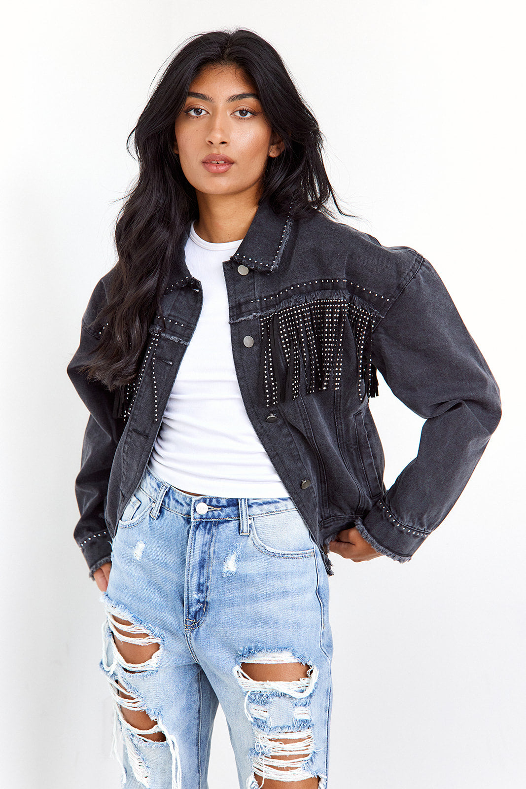 Freya Fringe Jacket - fab'rik