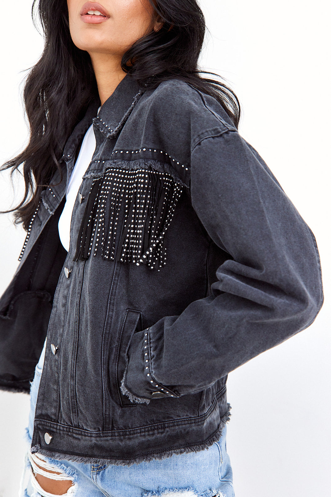 Freya Fringe Jacket - fab'rik
