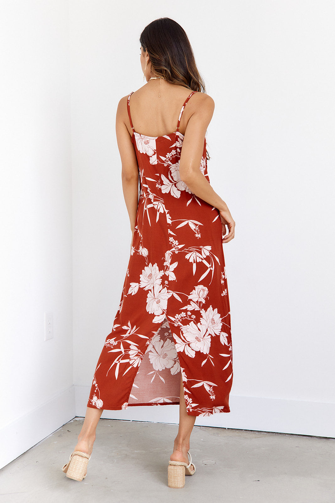 Z Supply Marlee Floral Midi Dress - fab'rik