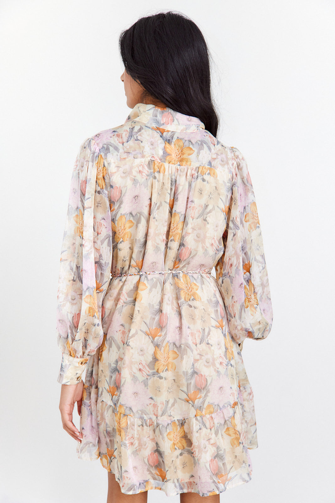 Acacia Floral Mini Dress - fab'rik
