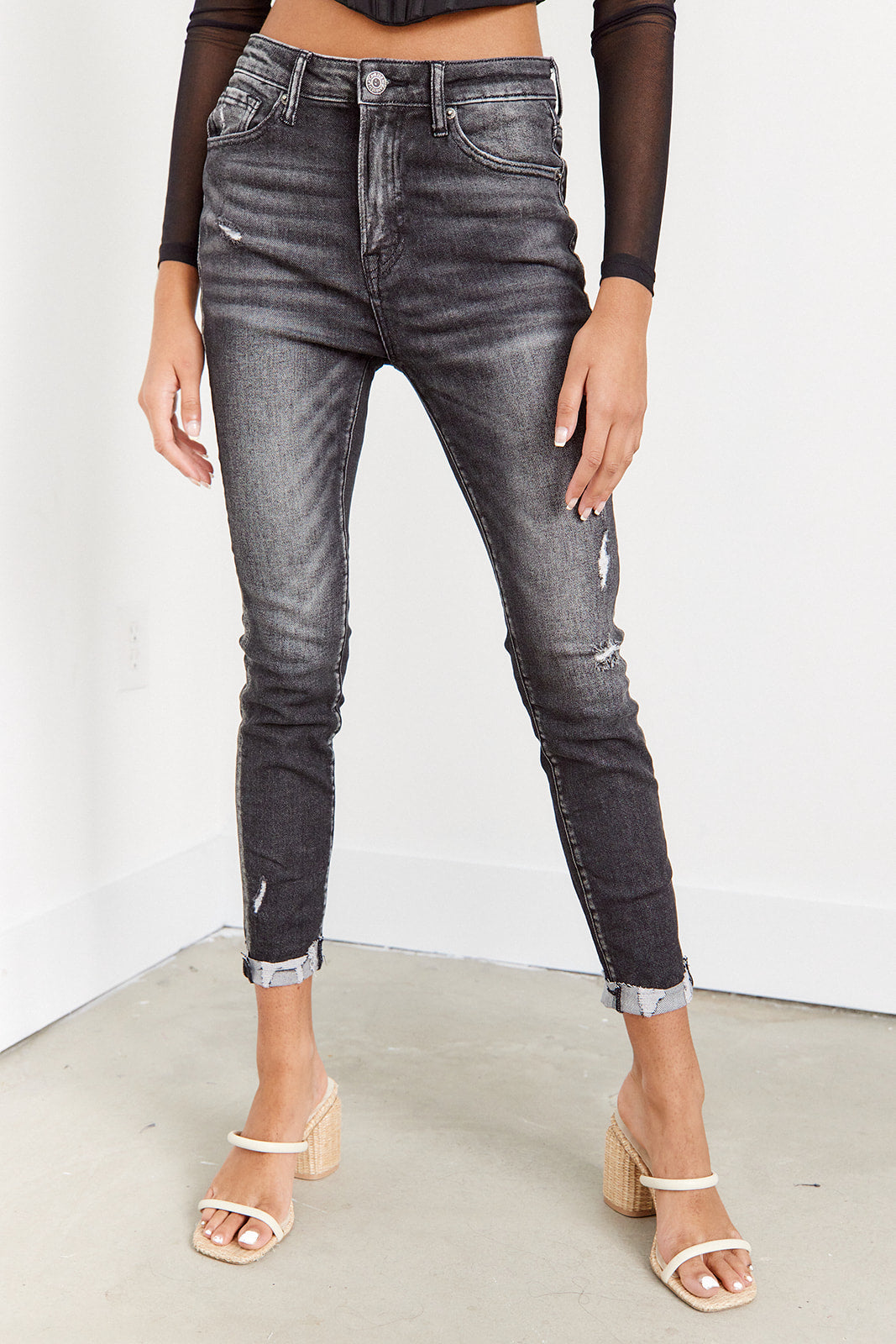 Leilani Roll Hem Skinny Jean - fab'rik