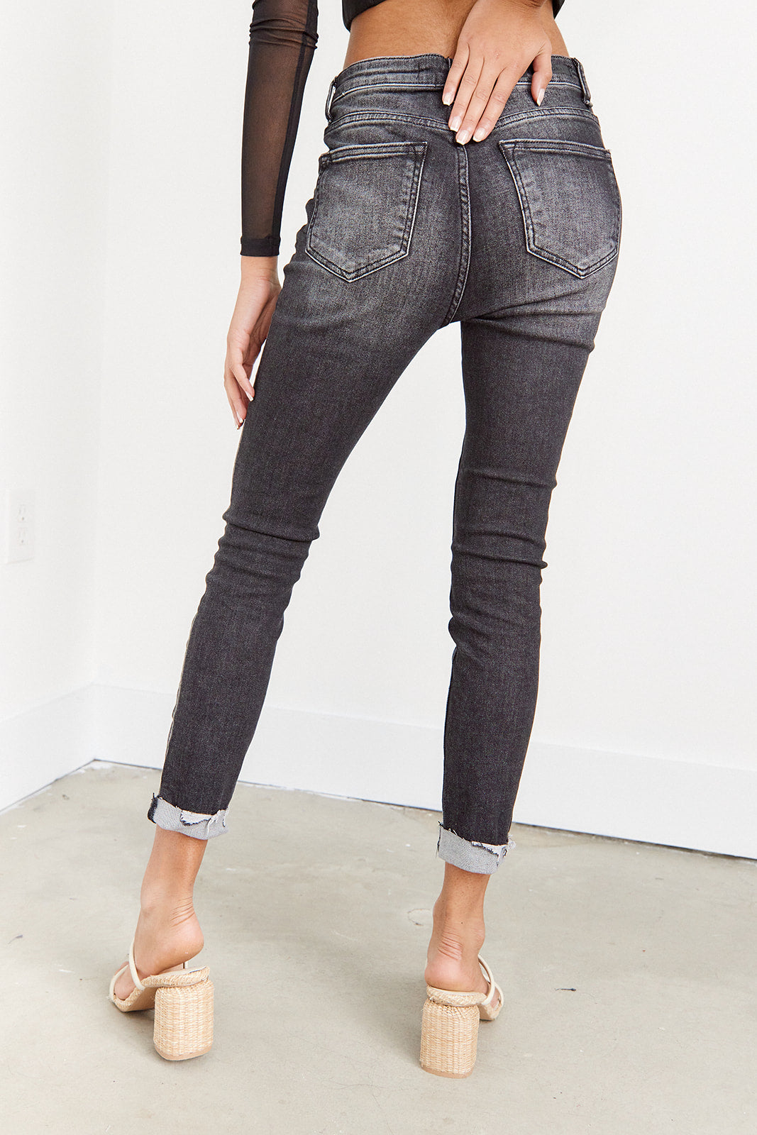 Leilani Roll Hem Skinny Jean - fab'rik