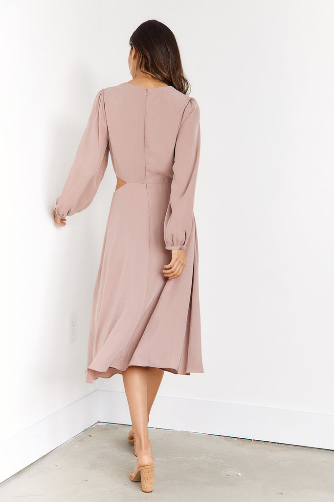 Legacy Cut Out Midi Dress - fab'rik