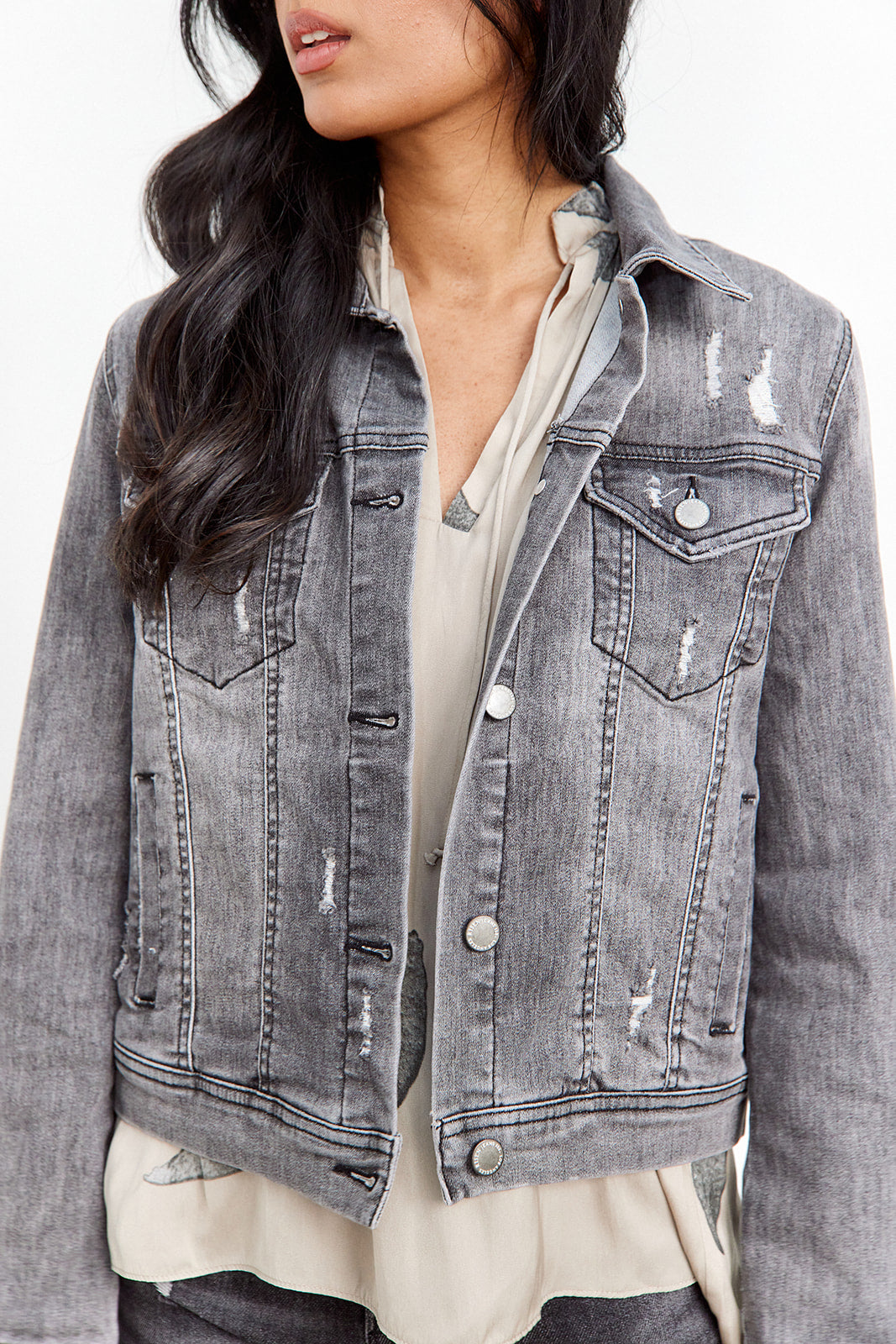Lottie Denim Jacket - fab'rik