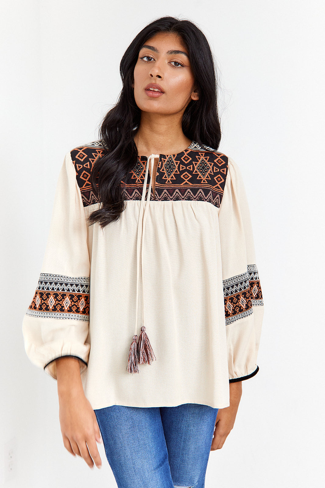 Hart Embroidered Top - fab'rik