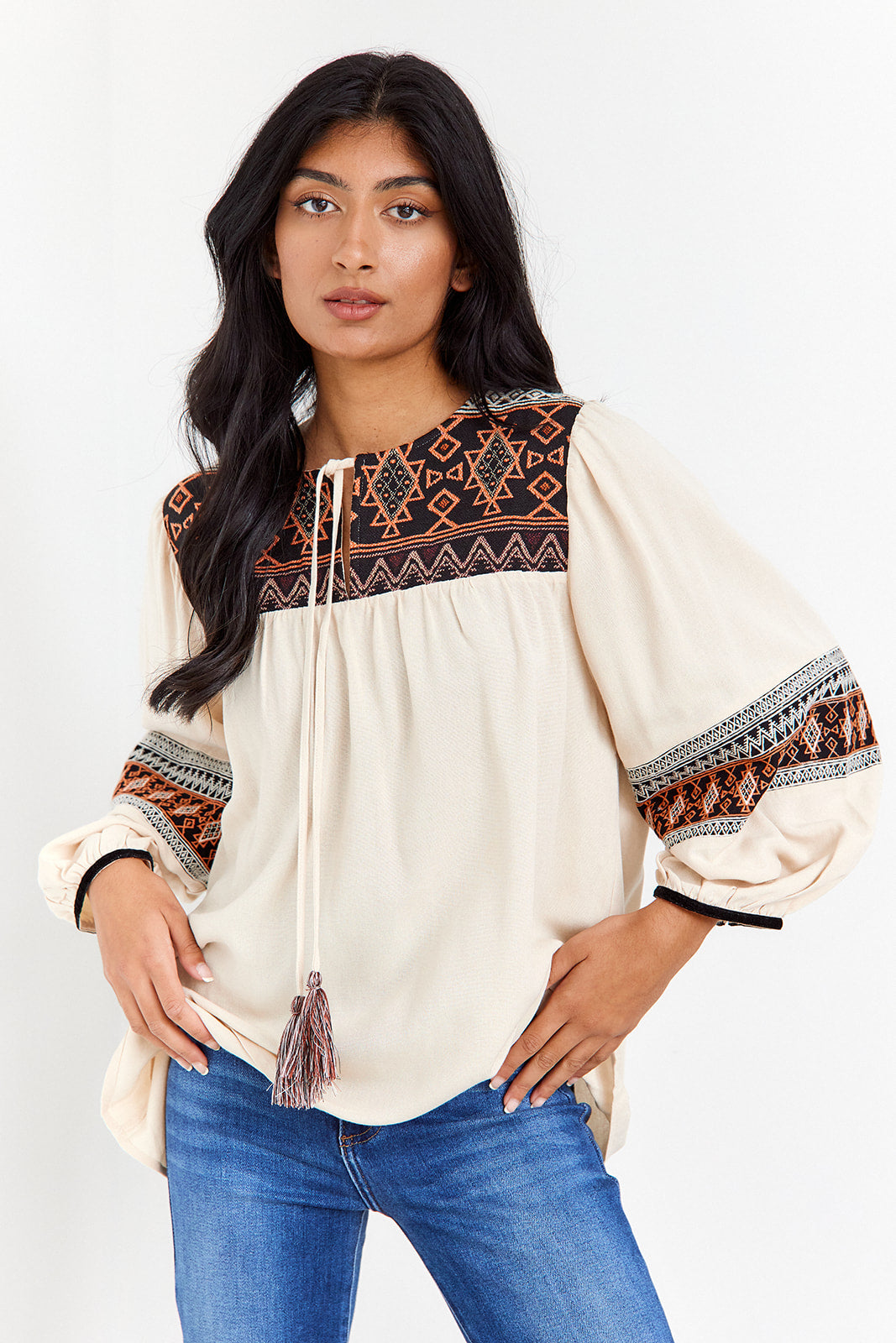 Hart Embroidered Top - fab'rik