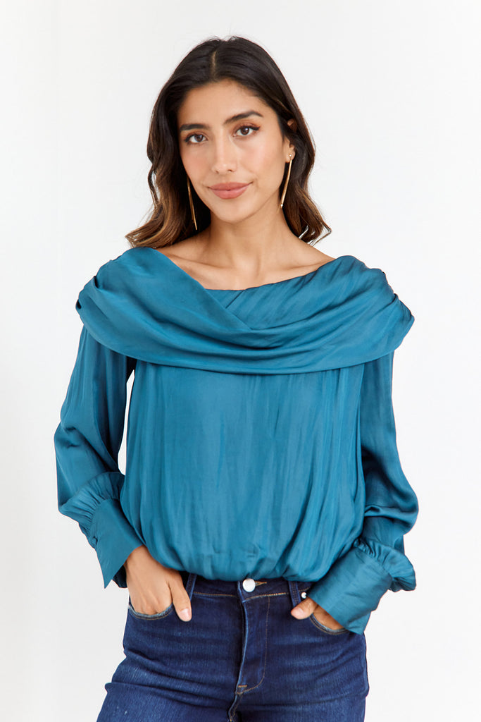 Carleen One Shoulder Blouse - fab'rik