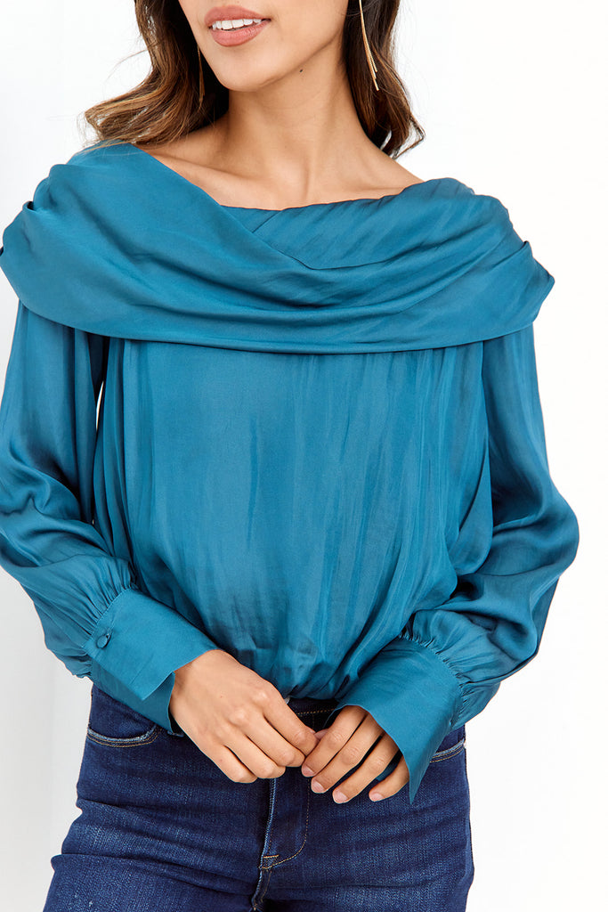 Carleen One Shoulder Blouse - fab'rik