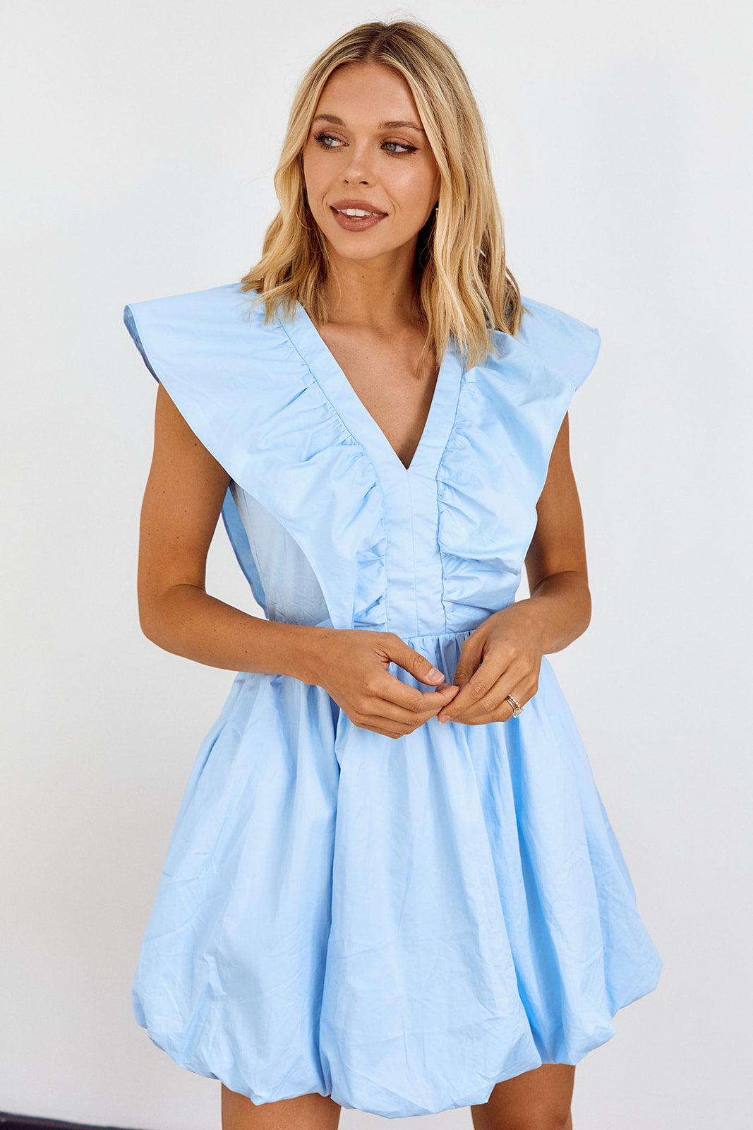 Meera Puff Sleeve Dress - fab'rik
